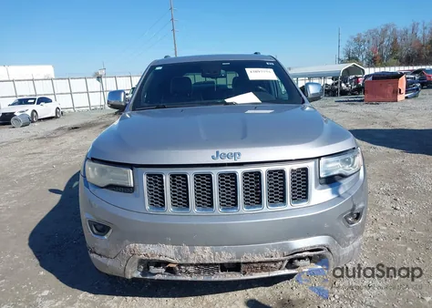 2014 Jeep Grand Cherokee Overland z USA, uszkodzony, nr VIN 1C4RJECT3EC151086